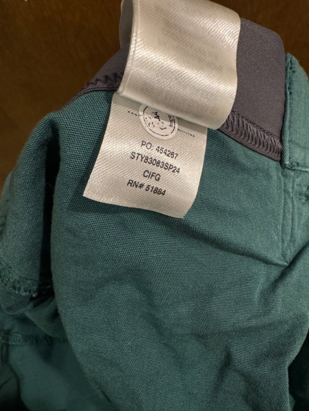 Patagonia Venga Rock Pants Mens 36 Conifer Green Climbing Hiking Outdoor - Picture 5 of 5